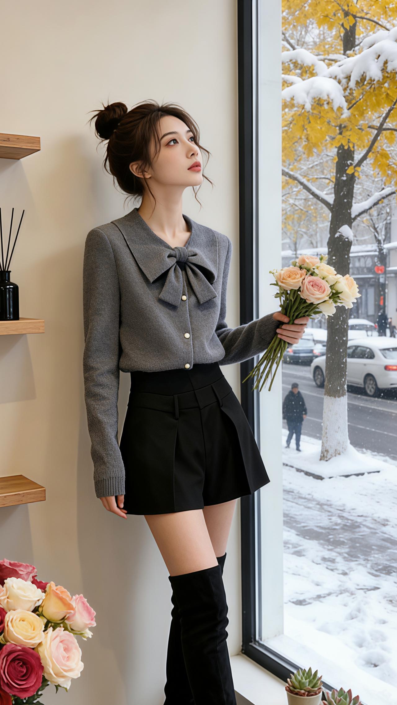 穿搭 韩系穿搭 女装穿搭 今天穿什么 小个子穿搭