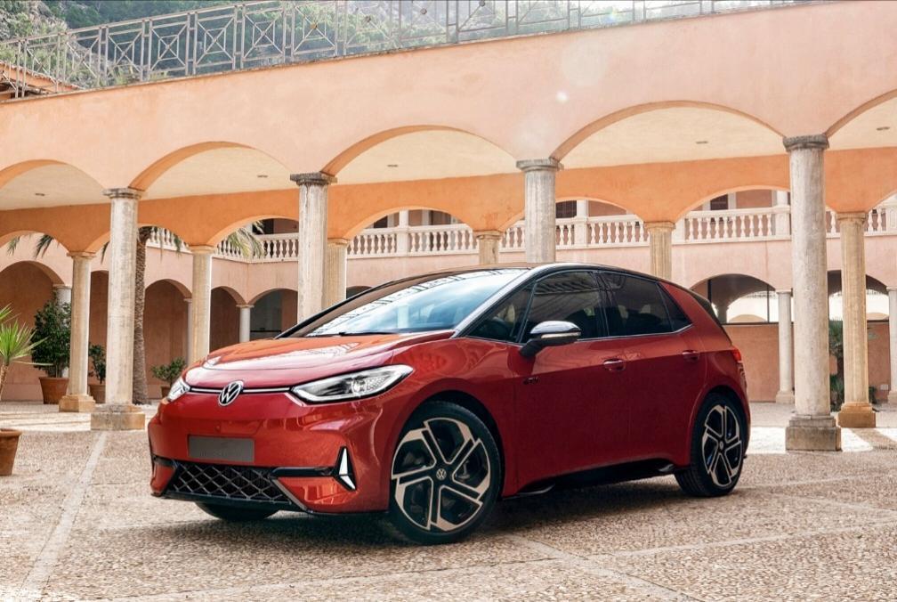【326马力电动小钢炮 大众ID.3 GTX官图】新车定位紧凑型两厢车，是大众I