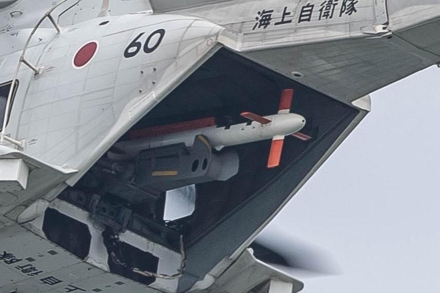 直升机拖曳扫雷具