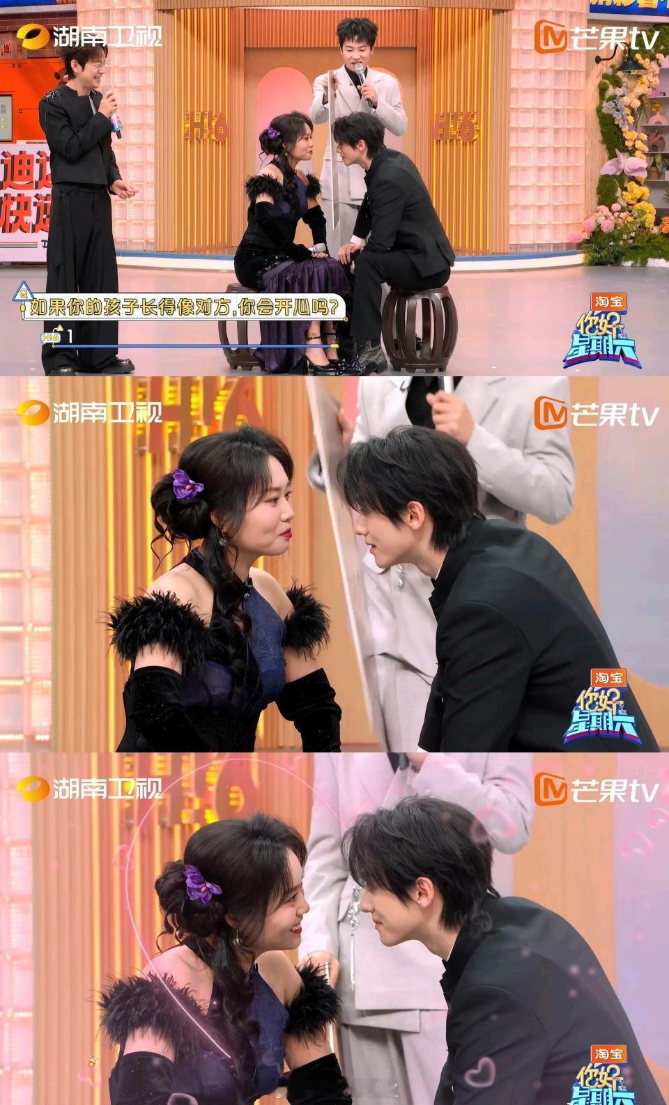 赖伟明李雪琴对视这一下，年下张力直接拉满！没有台词却甜到齁，弟弟的眼神太会了，嗑