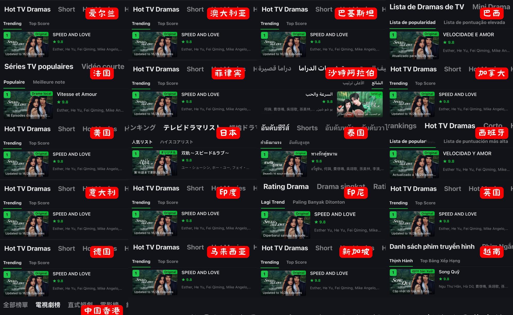 双轨有效出海🈶海外登顶多个国家人气榜总榜，虞书欣海外平台的粉丝也在一直涨 