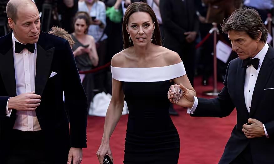 有一说一，凯特还是适合这造型！
为何？时尚感十足，很有当年戴安娜的即视感！
坎肩