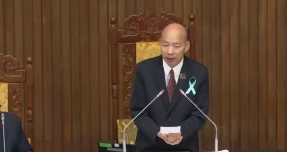 5月8日下午，台立法机构在老韩主持下，以59：0同意，0票反对，46票弃权的投票