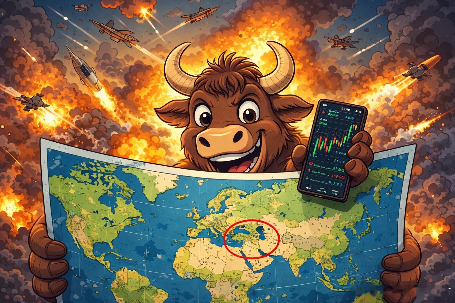 战火越响，美股越敢涨：华尔街这轮牛市真正押注的，是TACO和AI算力中东局势眼下