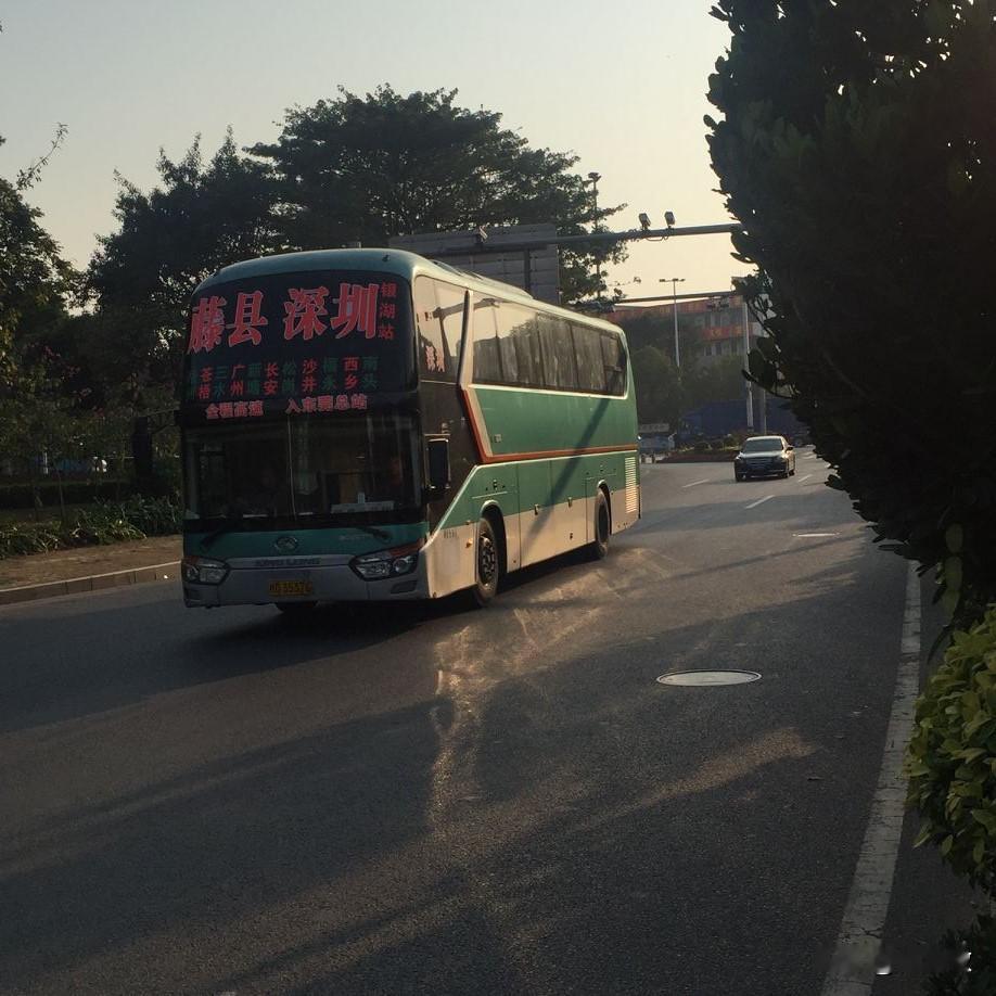 广西曾经开出的省际长途线路（25），满满的回忆
藤县—深圳
博白—淡水
钦州—河