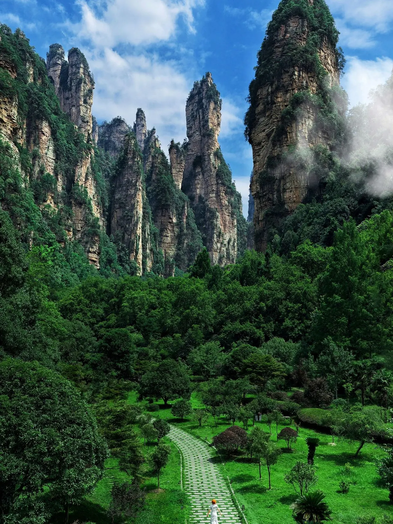 这个🌿夏天，我在张家界拍到了🤳人生照片