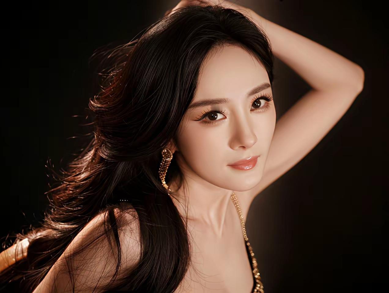 [送心]我幂，法国🇫🇷卡诗（洗护化妆师）全球代言人，这套“黄金”主题造型，好