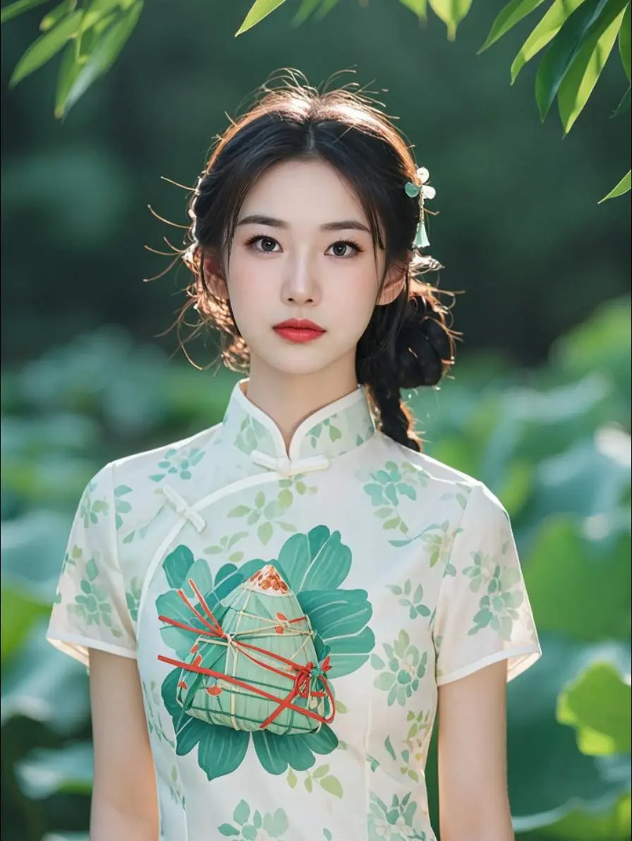 AI旗袍粽影梦