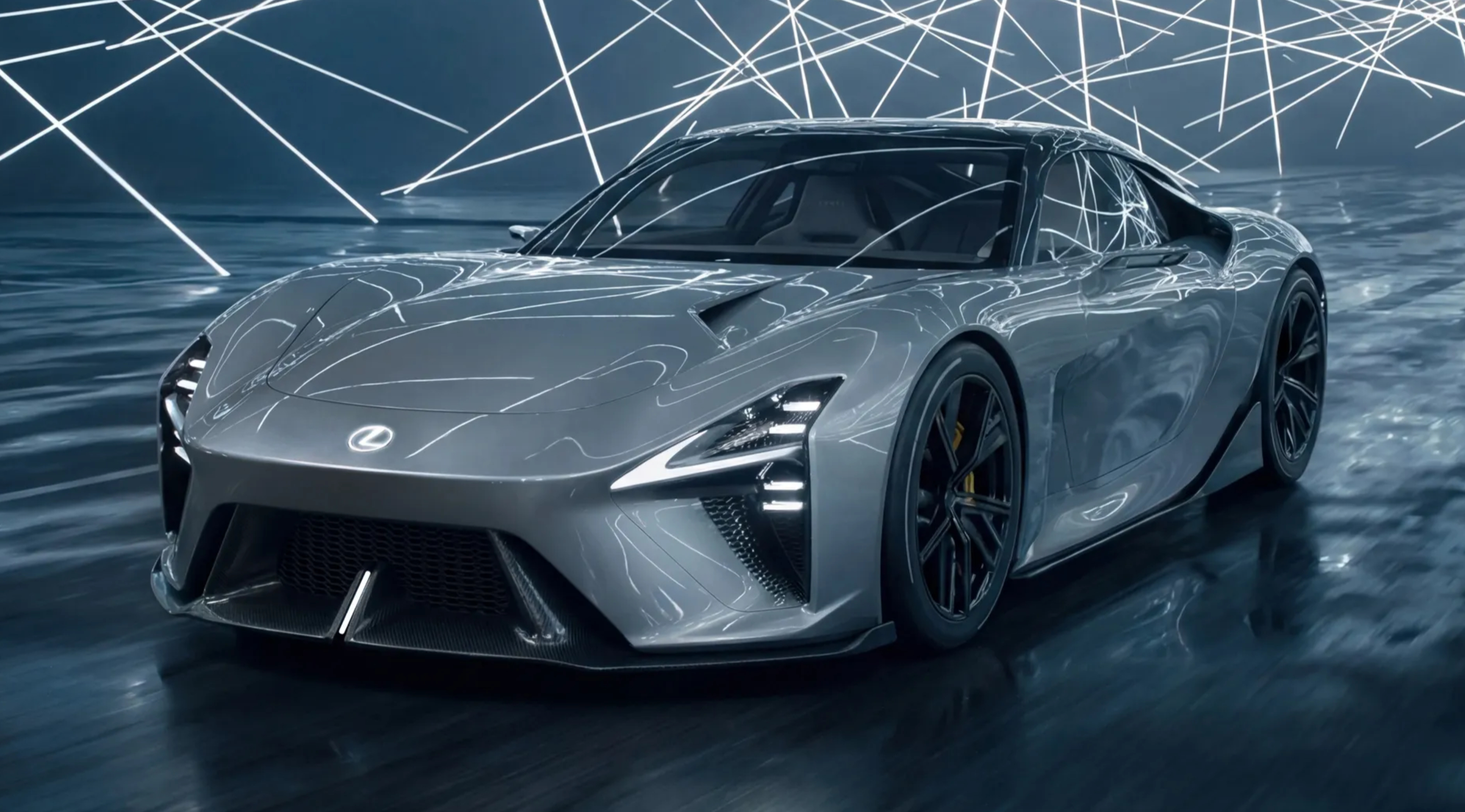 雷克萨斯LFA 回来了！全新的！概念车！不是V10，是纯电，将与GR GT和GT