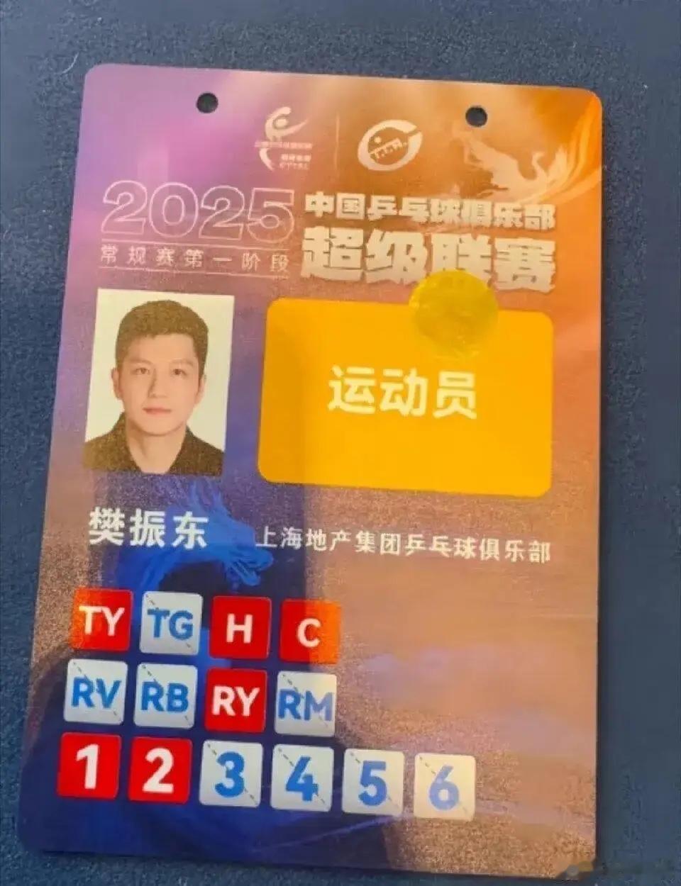 樊振东的新证件照，终于换了，之前是少年时代阶段的，现在这个是这一年的照片，成熟气