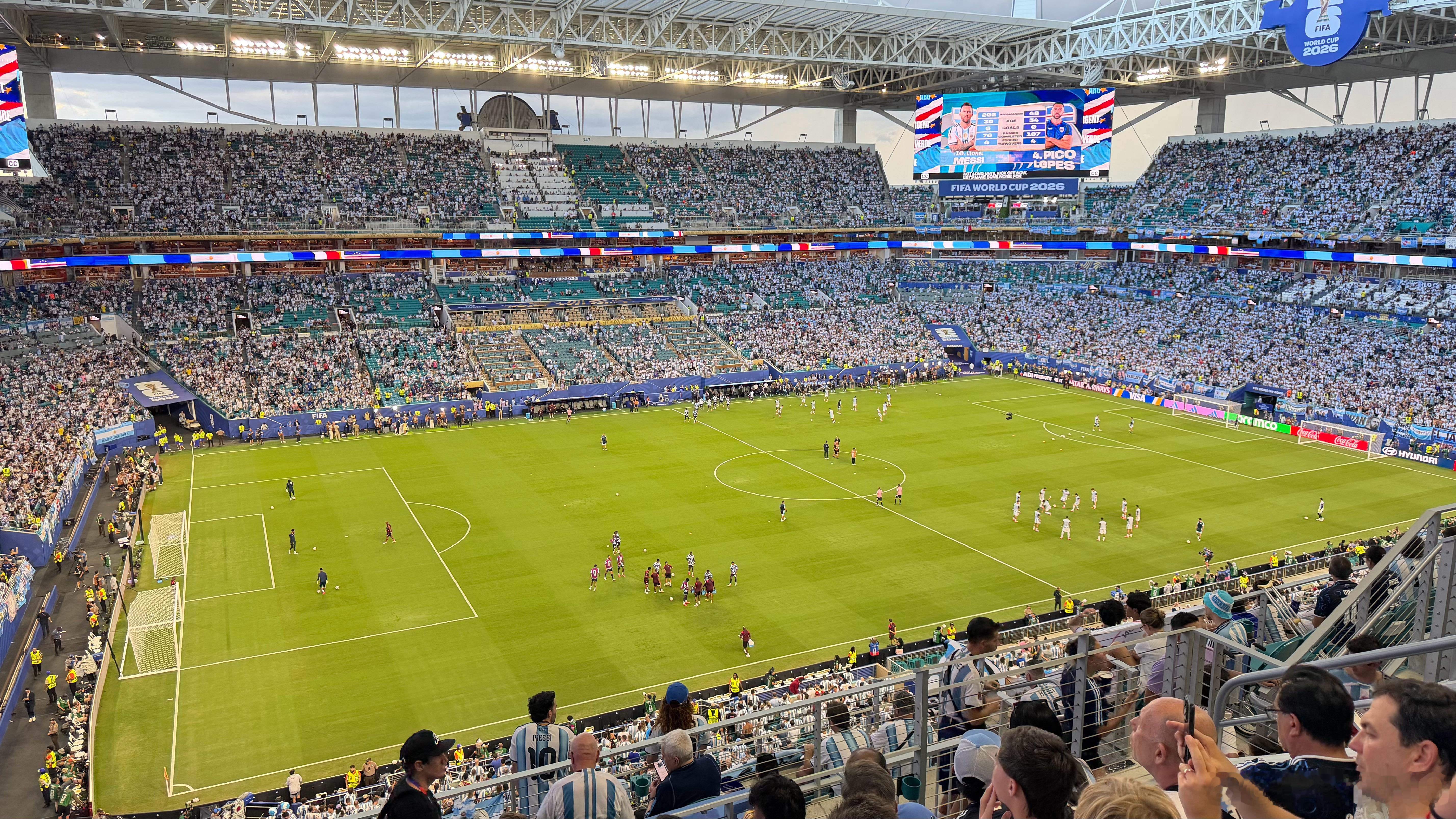 有片黑云，希望没问题阿根廷vs佛得角 美国·Hard Rock Stadium