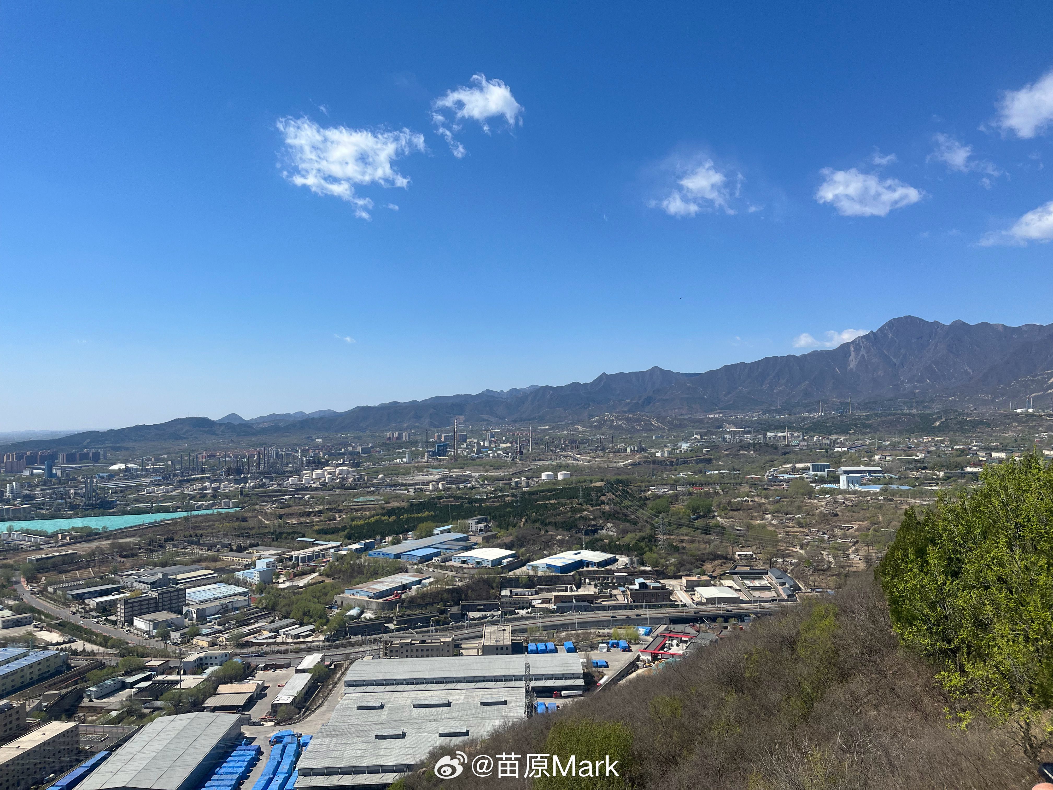 天气还可以，来房山玩一下。 