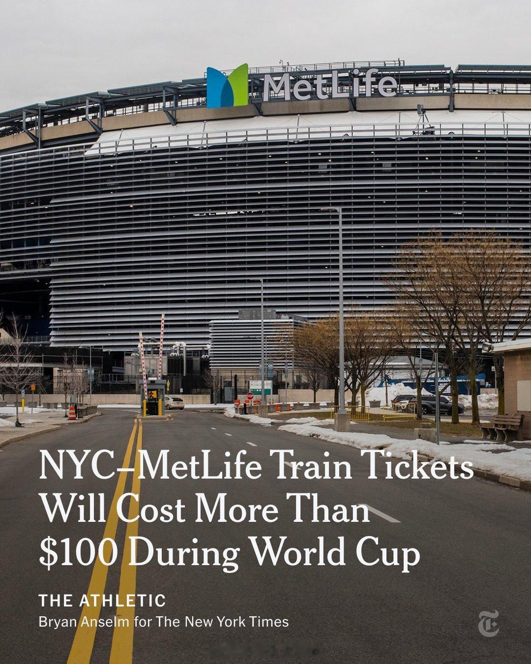 新泽西交通局NJ Transit目前正计划在今年世界杯比赛期间，将从纽约宾州车站