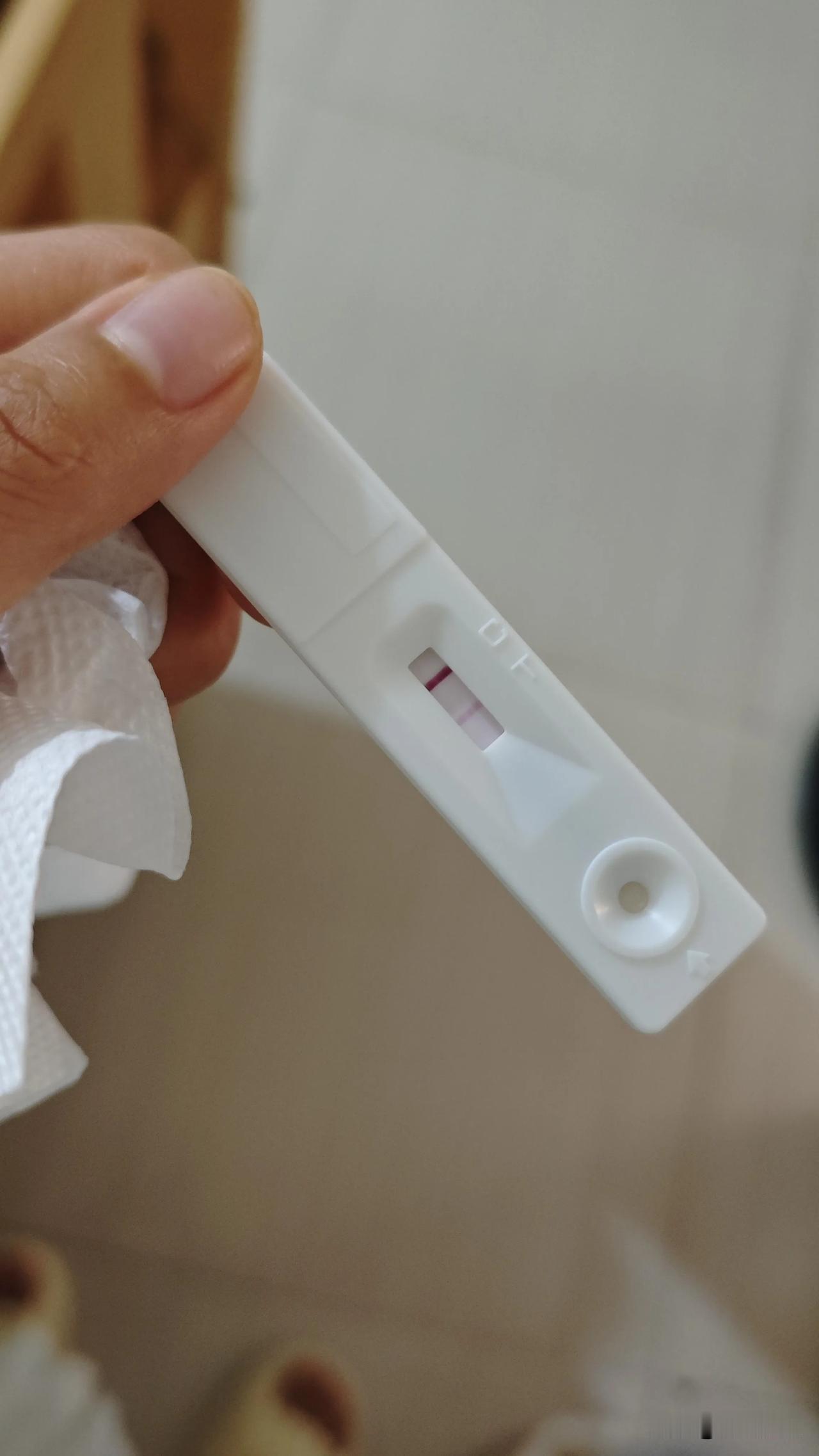 姨妈推迟了十天没来
我连续测了两天都是一条杠
推迟15天我又测了
结果让我大吃一