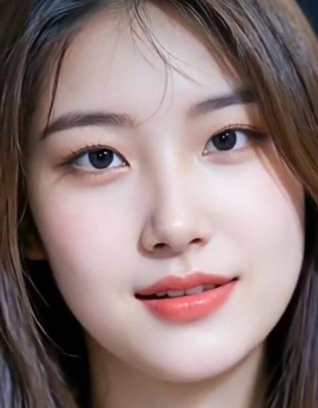 元气满满的美少女，笑起来太甜了！😊✨