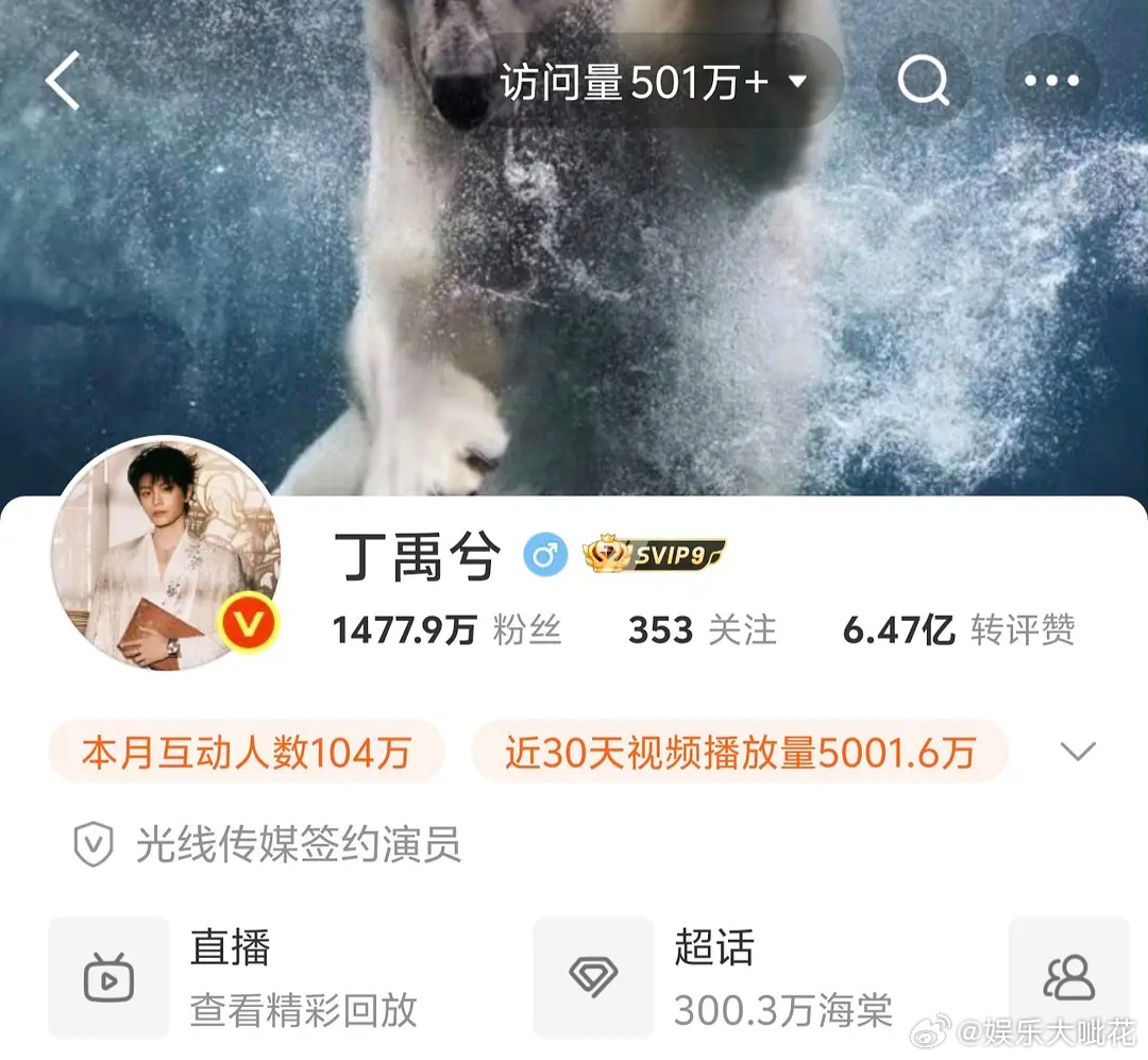 丁禹兮没播剧🧣访问量又上500w了，这是中餐厅个人有效出圈吧！最新一期又轻松斩