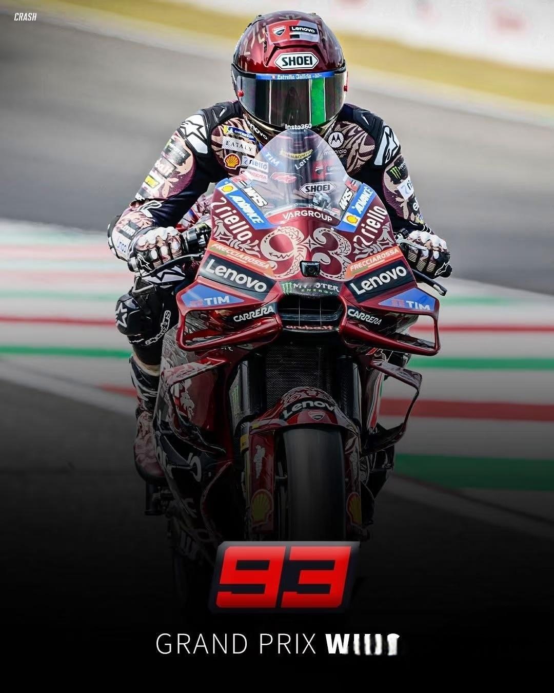 马奎兹夺MotoGP意大利站冠军 ​周五拍摄才跟老哥聊到马王，这又夺冠了。 ​​