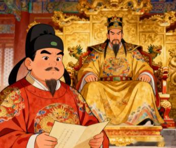朱元璋称帝后，回到凤阳老家，见到了童年玩伴王二飞。他问王二飞想要什么赏赐，王二飞