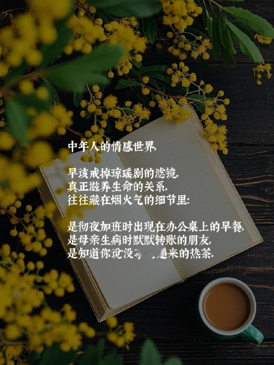 人到中年，有些关系，不必惊动爱情 