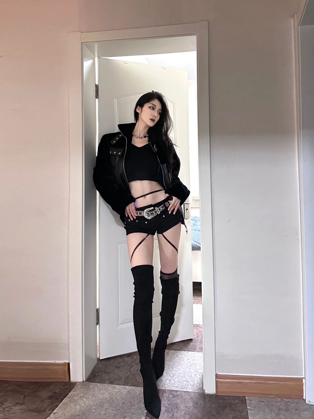 All black ootd⚔️