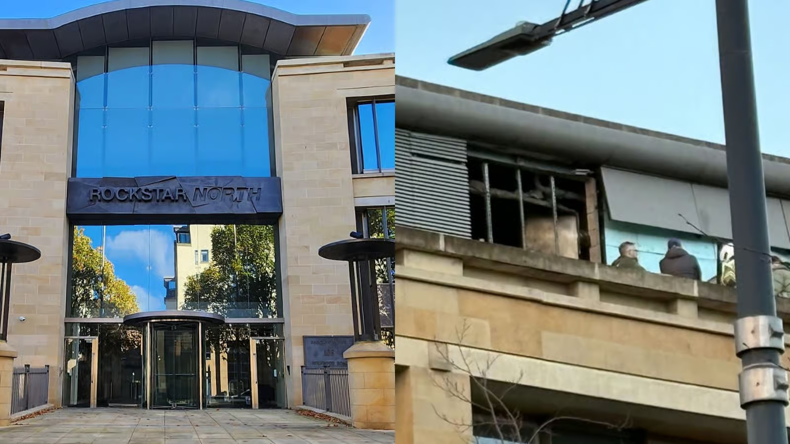 【《GTA6》开发工作室发生火灾】今日凌晨，位于苏格兰爱丁堡的Rockstar 