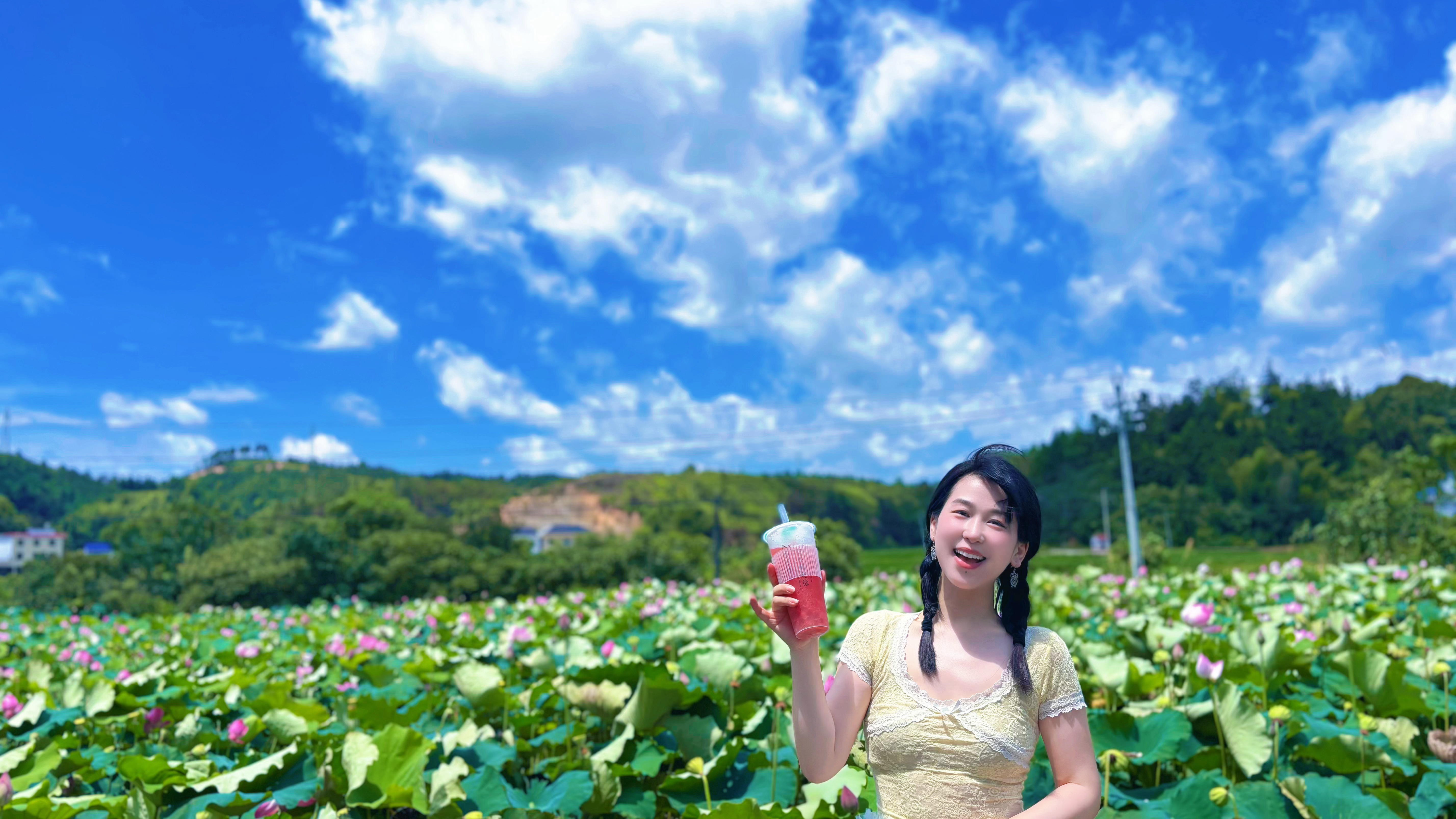 那就应个景儿吧～一念心清净 误入莲花池🪷 