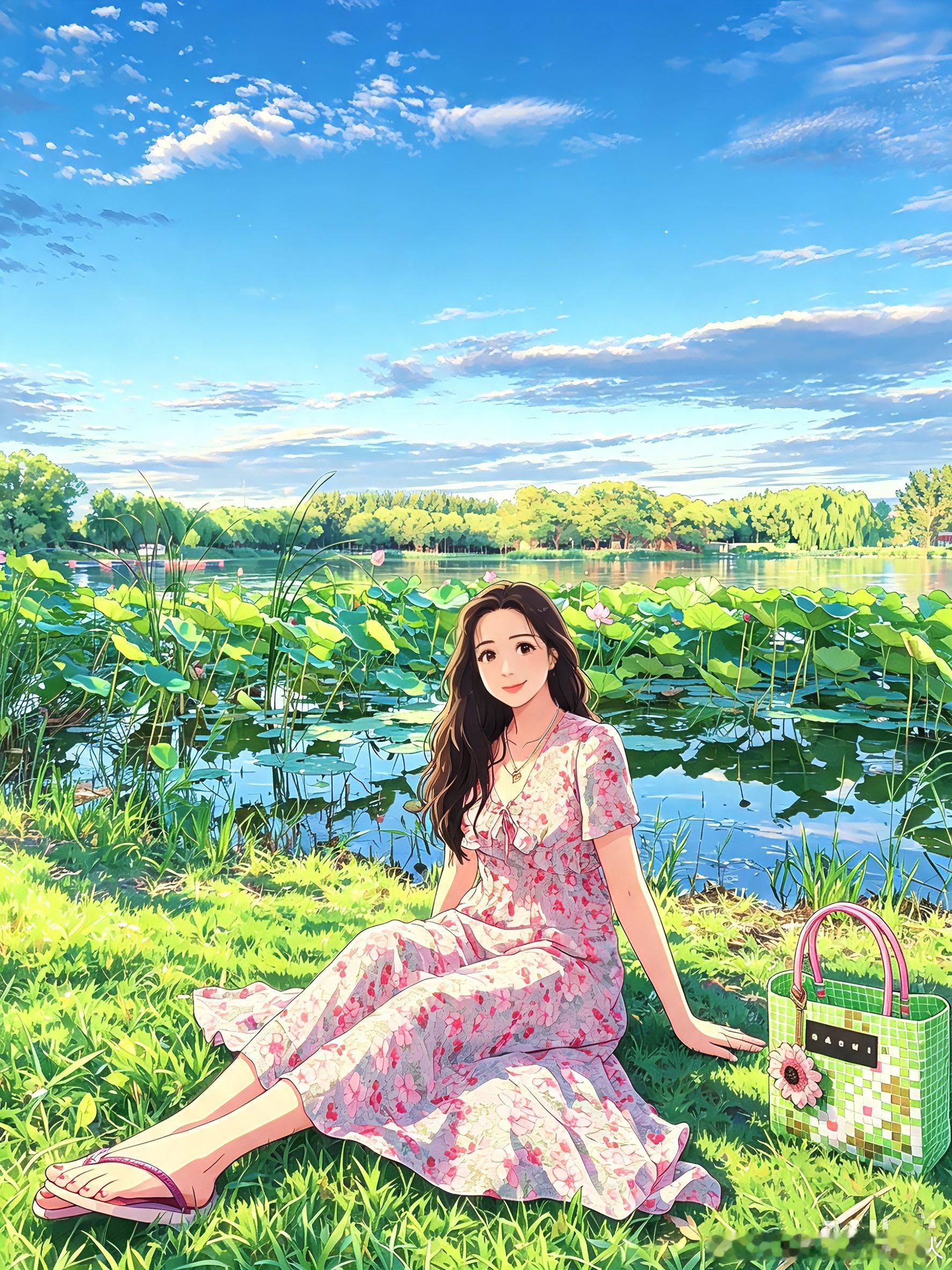 我这一生都会追随文字、音乐、花朵、裙子、口红和工作，就是要瘦、要美、钱包里要装满