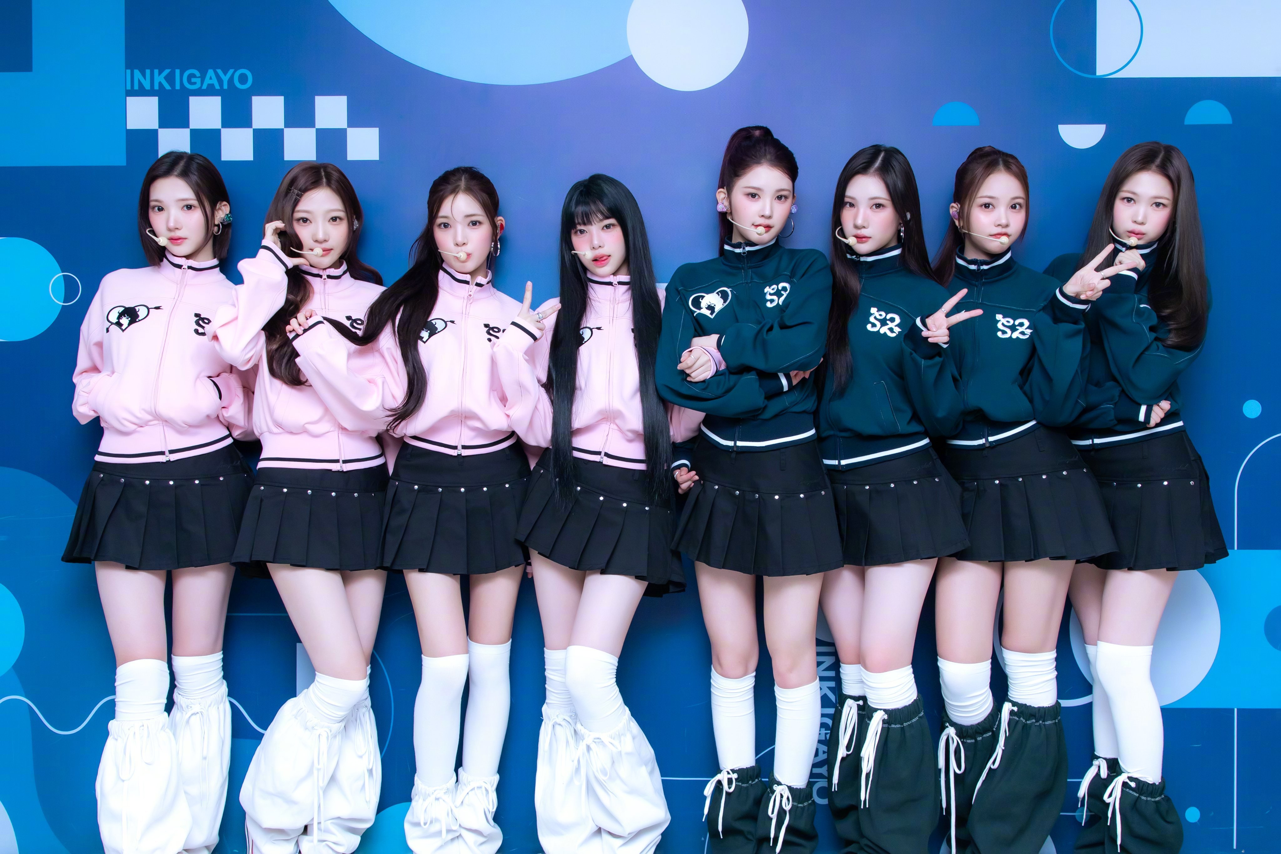 【SBS】今日《人气歌谣》后台照，期待舞台！Hearts2Hearts[超话]T