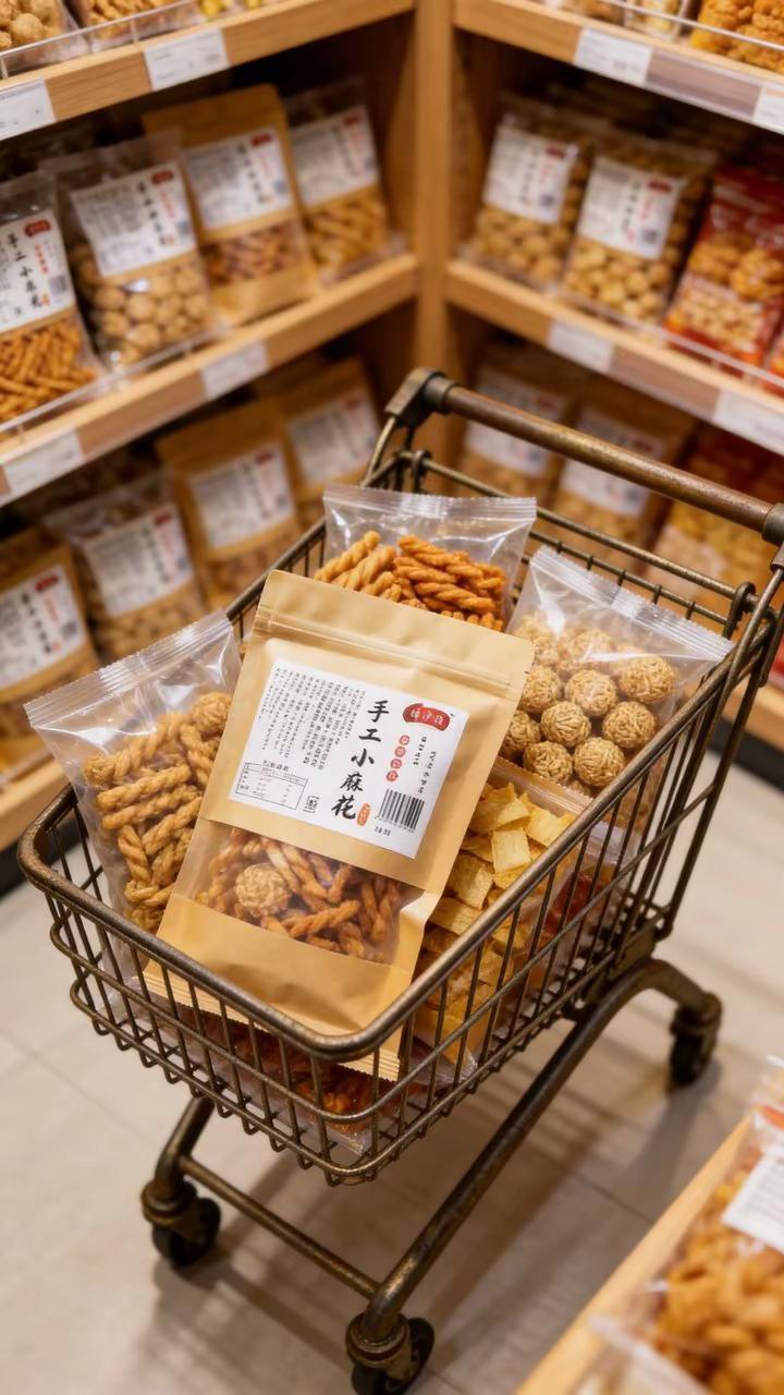 🛒摸鱼搭子，啃它超治愈。下班瘫沙发拆一包，咸香钻进鼻子里，越嚼越放松