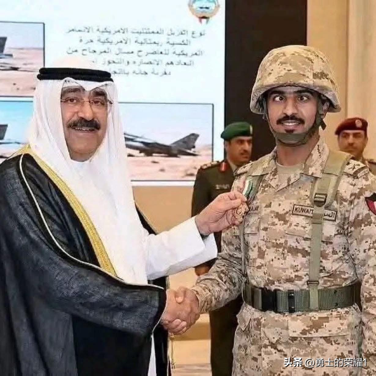 科威特致敬这位意外击落3架美国战斗机的飞行员，科威特是一个非常有趣的国家，这位飞