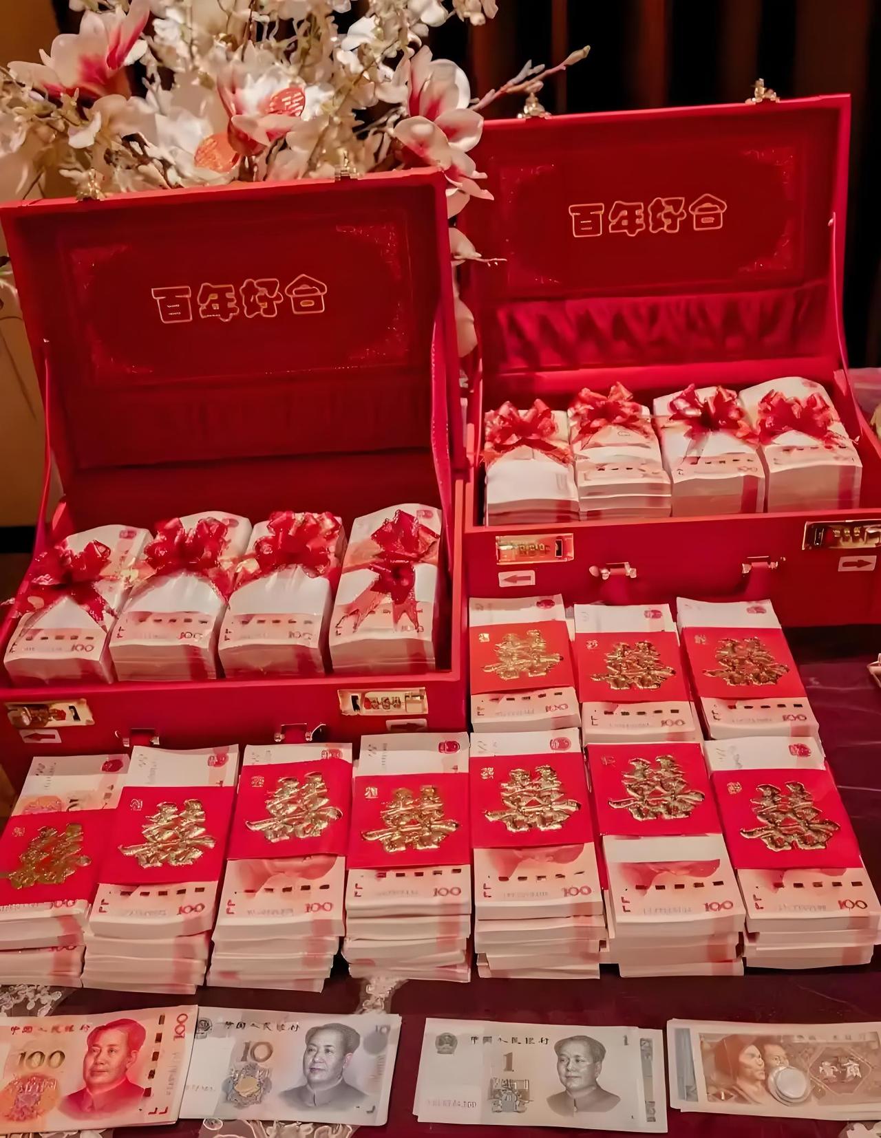 今天晚上和一个江西的朋友聊天，后面不可避免的聊到了彩礼。
   说实话，江西的彩