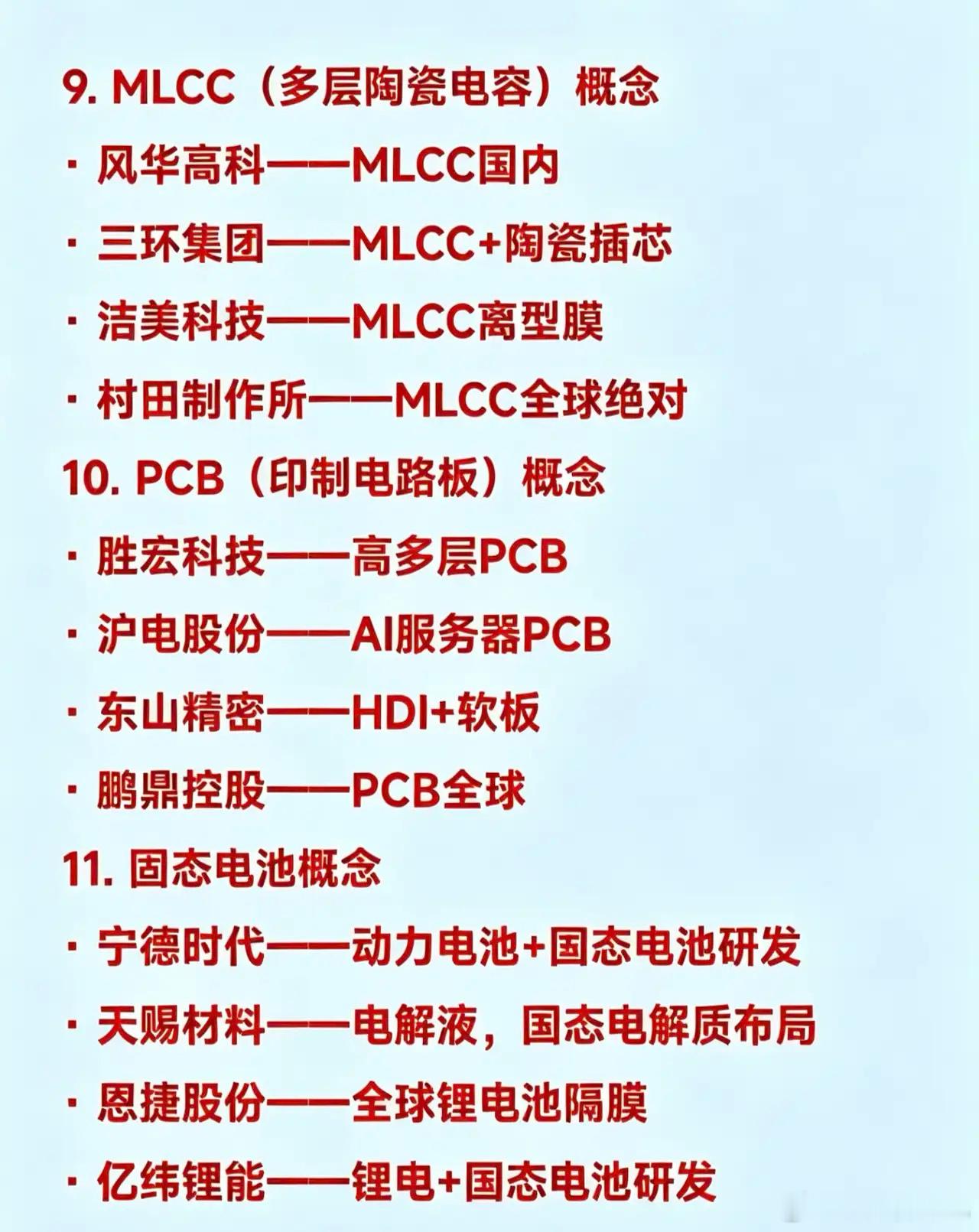 继续挖掘，今年科技，核心板块，相关企业详情1. AI算力/光模块概念· 中际旭创