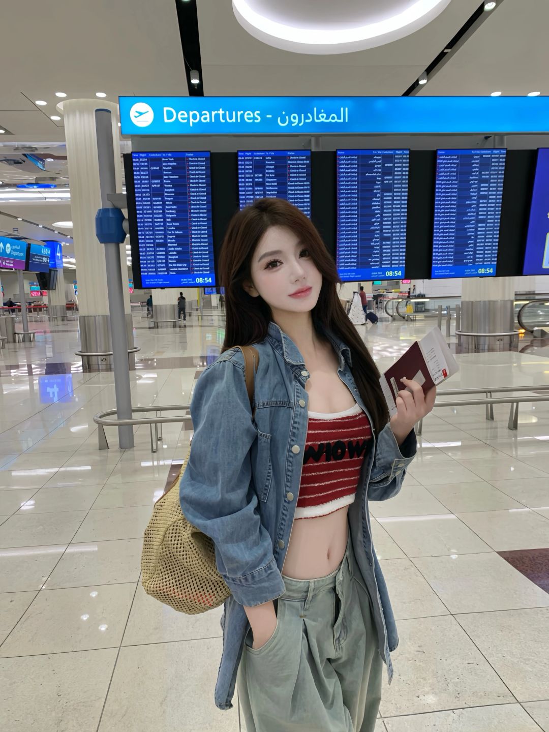 等你有空了 我们见一面好吗｜机场穿搭✈️