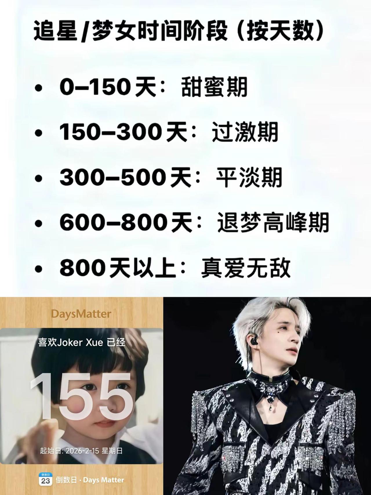 “你是我抬头 仰望星河 一眼捕获的那颗星星”追星女孩 追星倒数日追星本来就是一场