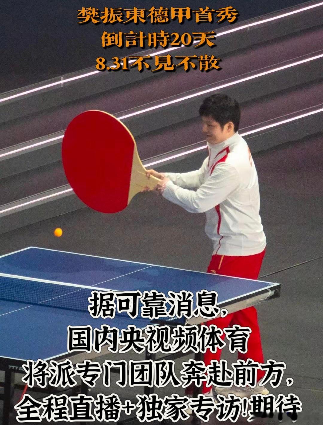 倒计时⏪ 樊振东全世界都在等你挥拍🏓 ​​​