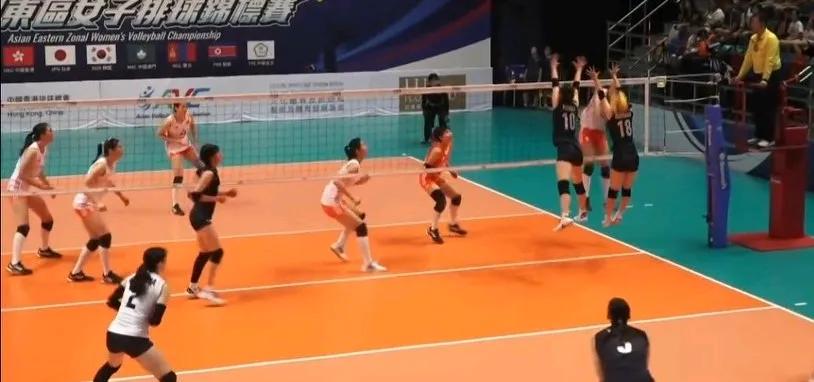 #记录我的8月生活#亚洲东区女排锦标赛小组赛 中国女排2-3惜败日本，位列小组第