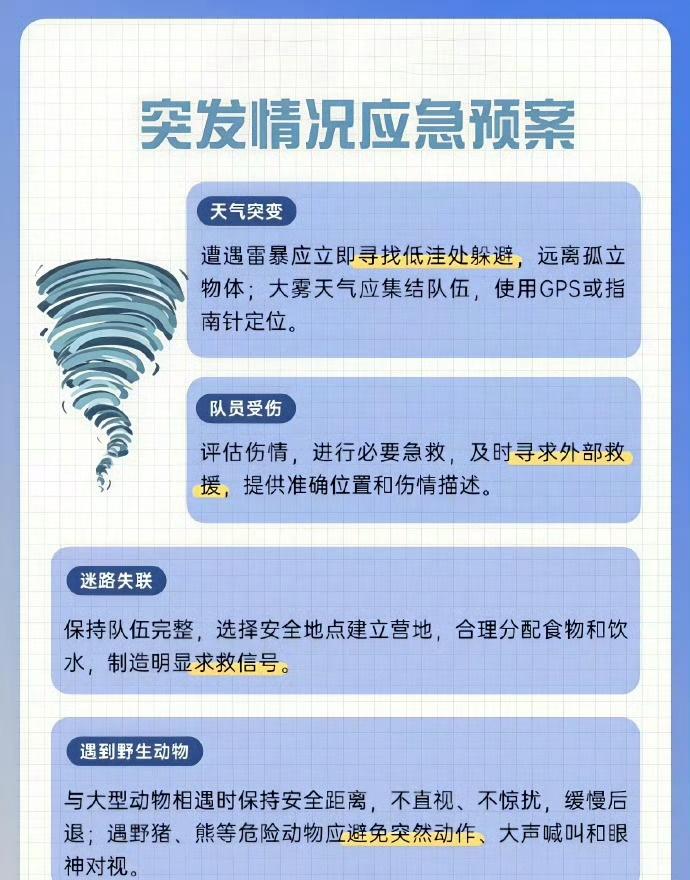 【登山安全指南】请收好这份超实用的登山安全指南👇遵循安全建议，让登山之旅安全又
