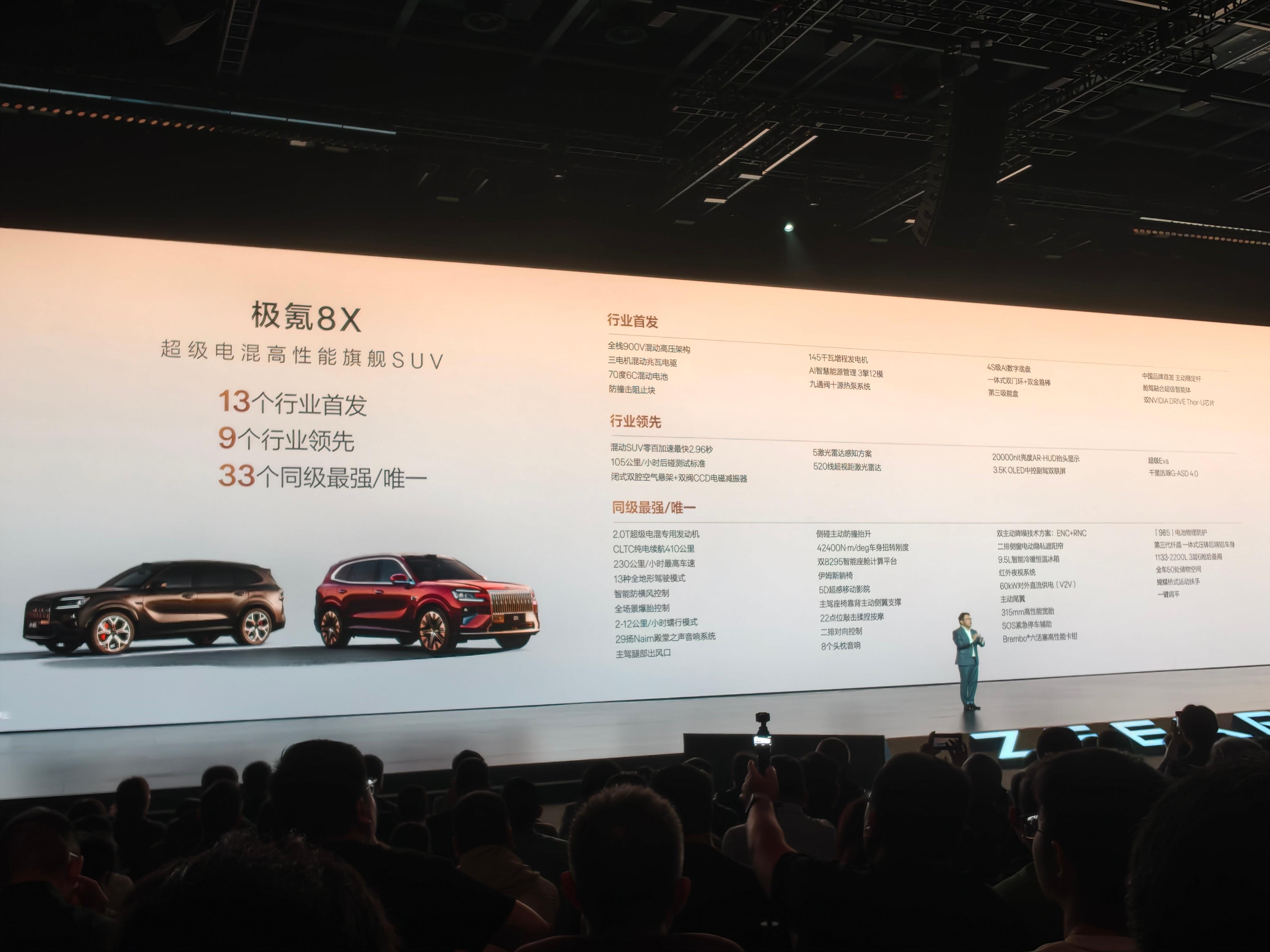 新公路之王极氪8X正式上市新公路之王极氪8X性能，安全，智能都很牛！✅ 【超级电