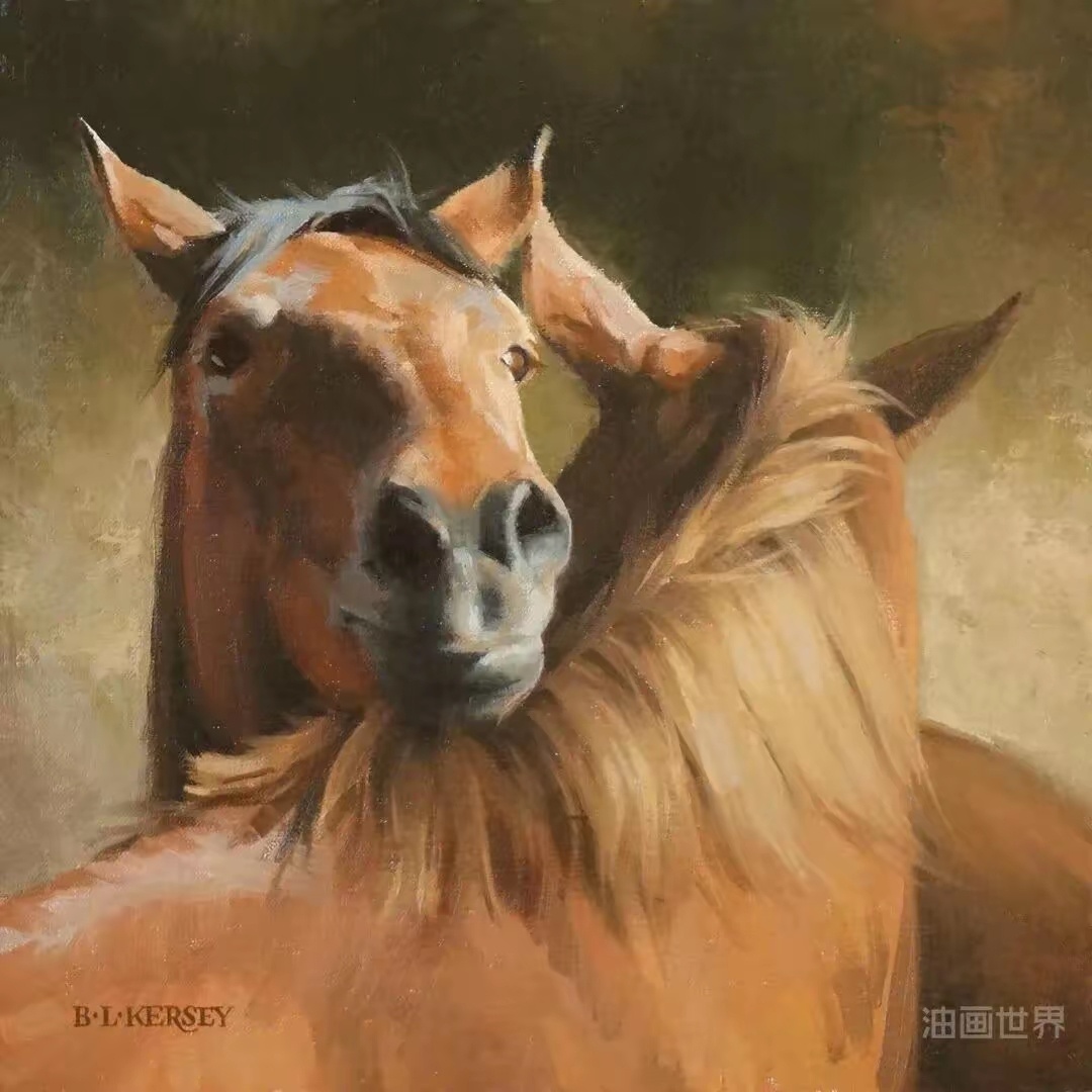 画家Laurie Kersey绘画作品欣赏遇见艺术遇见美好绘画