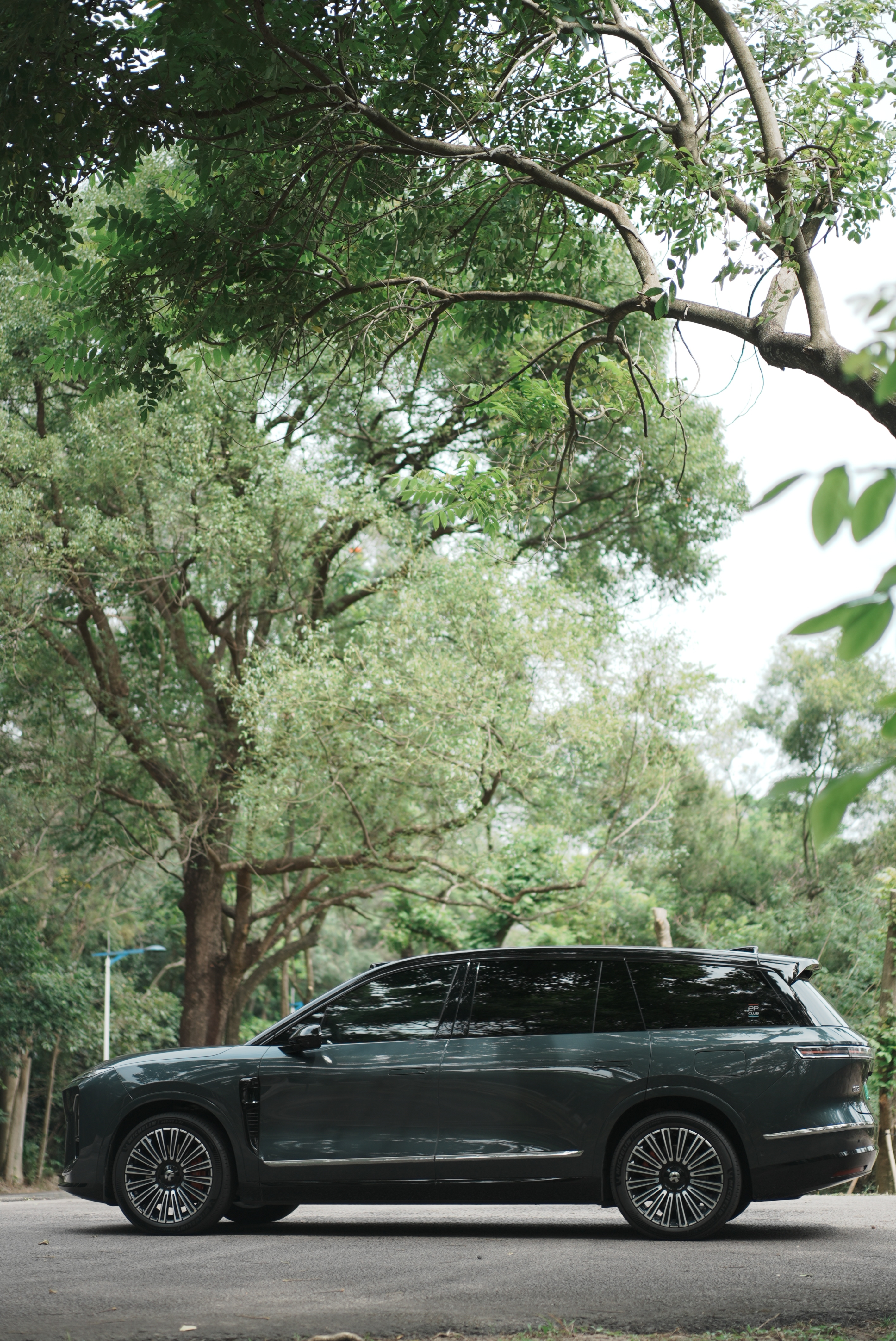 星辰绿的ES8 可真好看蔚来全新es8 ​​​​再补充一句：现在这个时间节点，还