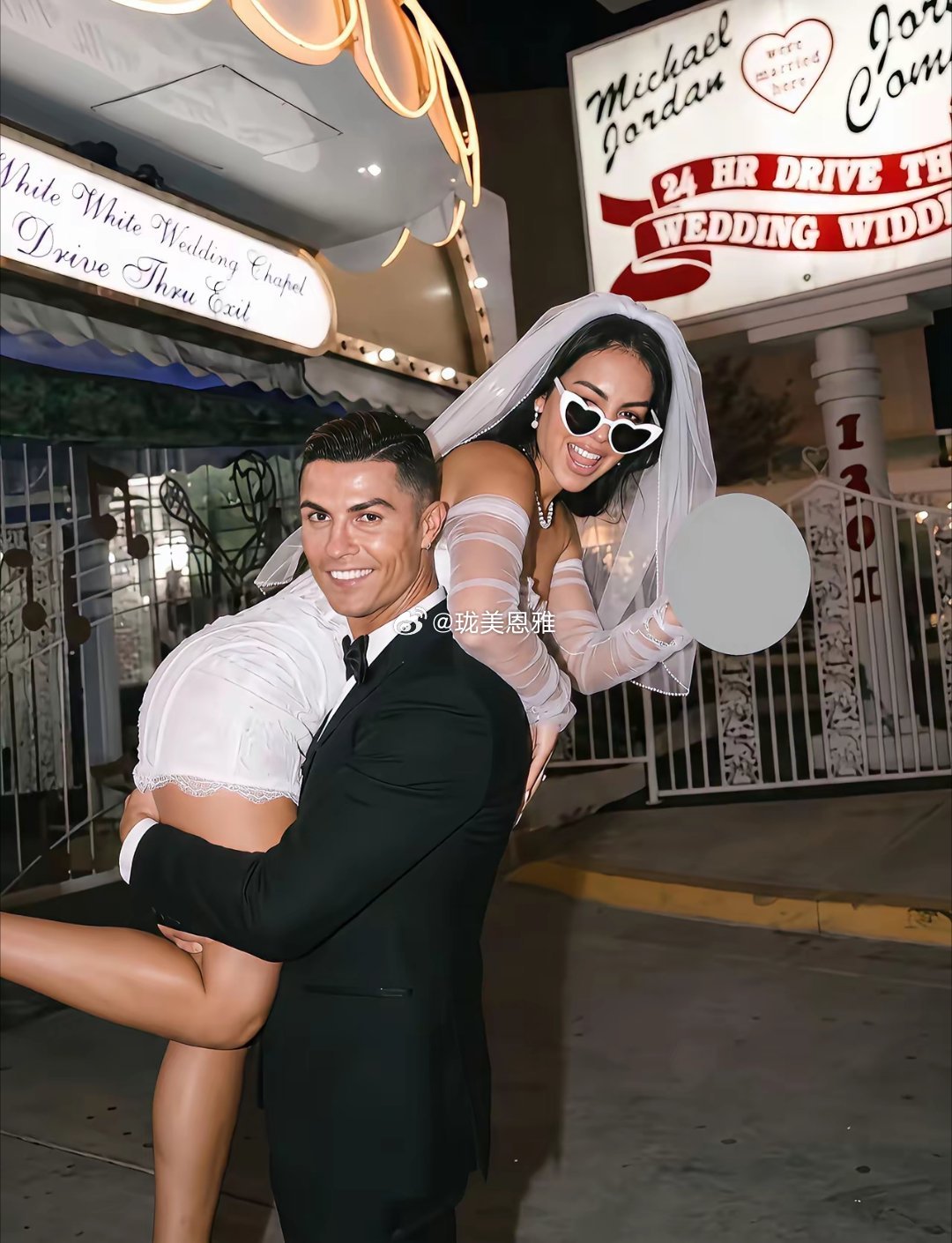c罗和乔治娜的婚礼。终于等到了… 