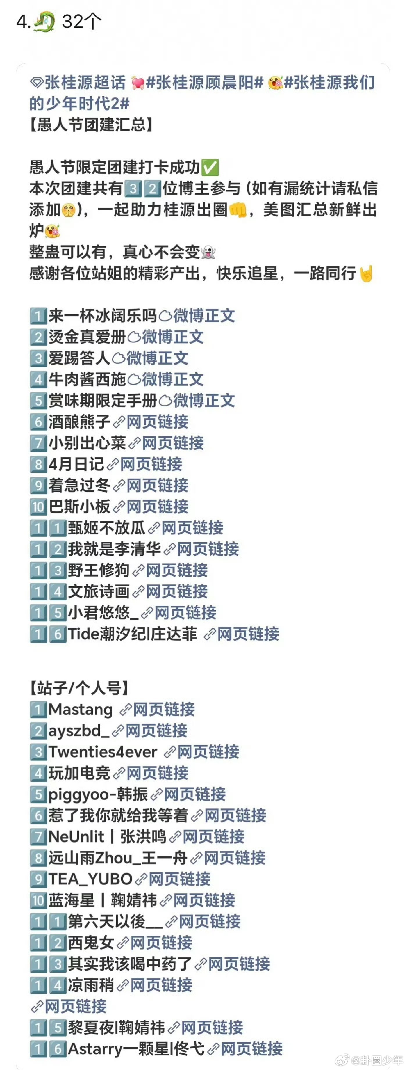 TF四代愚人节站姐团建汇总TF四代愚人节站姐团建汇总本次TF四代愚人节站姐团建各