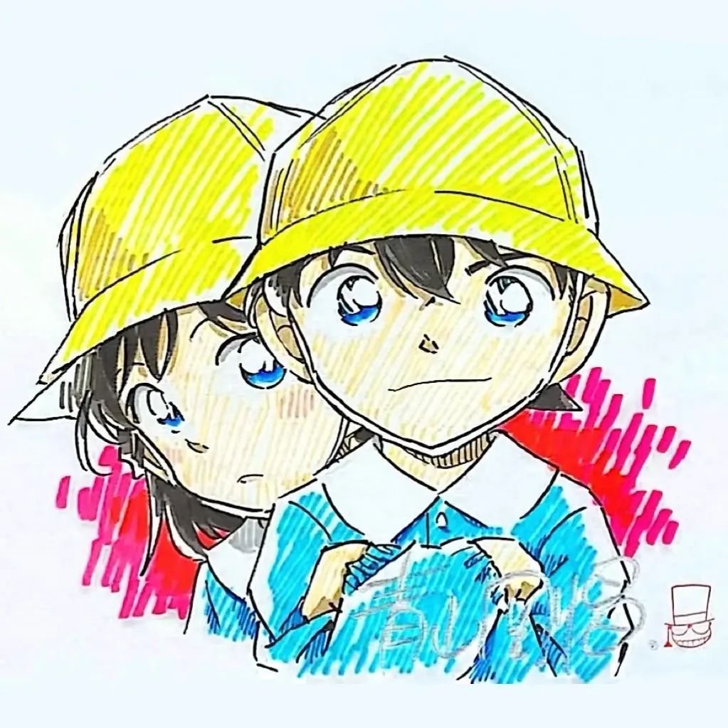 #新兰[超话]# 樱花班 青山刚昌最想留在世上的作品 ​​​