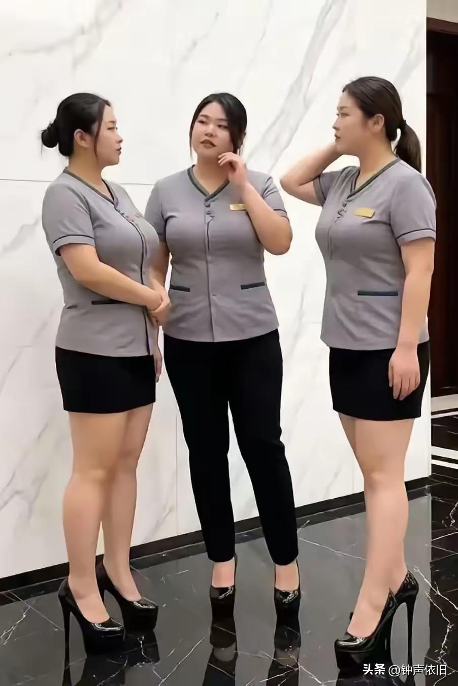 这样的美女去做保洁太可惜了！