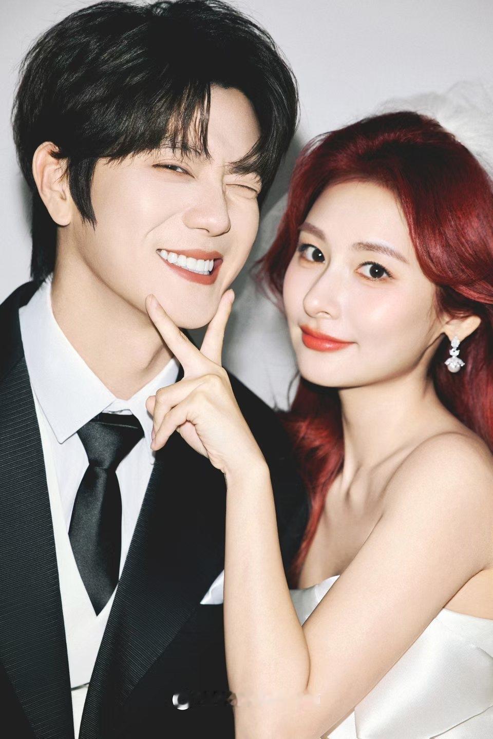 要不咋说爱妻者风生水起呢？陆虎结婚后资源越来越好了，连海马体轻婚纱的代言人都拿下