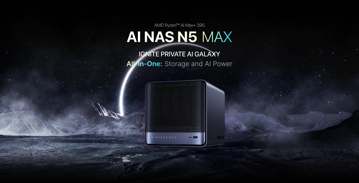 Minisforum带来NAS迷你主机N5 MAX配锐龙AI Max+ 395，