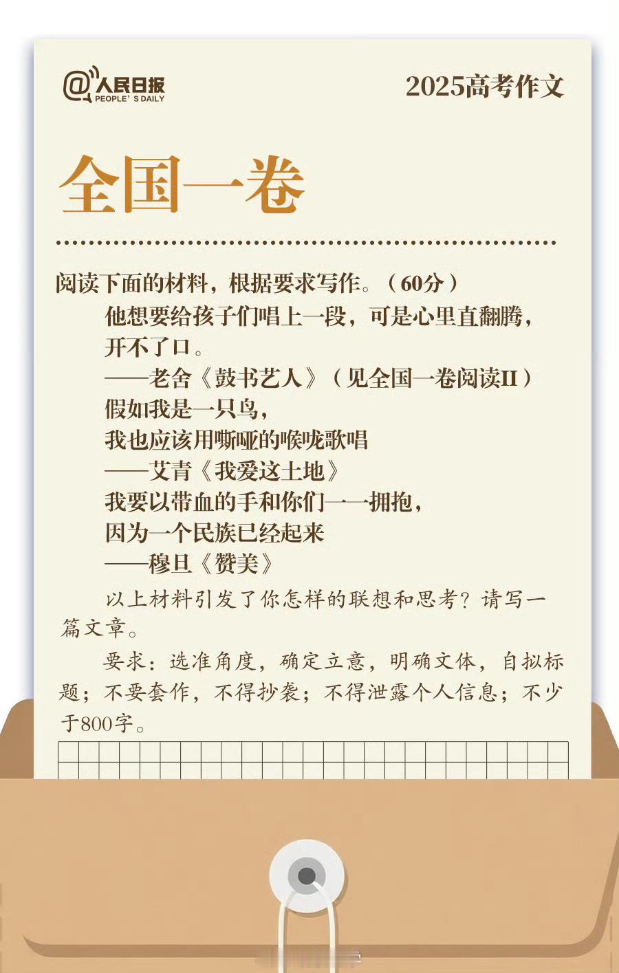 突然很想念我那年的高考作文 ：四季不说别的，都能看懂[偷笑] ​​​