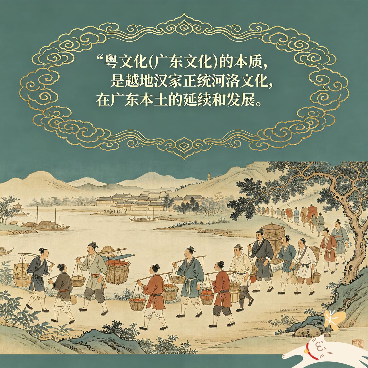 “粤文化”(广东文化)，其实并不等同于珠三角广州府地区的“广府文化”。“粤文化”