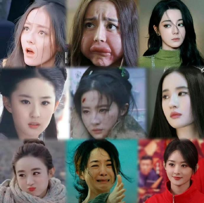 发现大美女扮丑总有一个通病 ​​​
