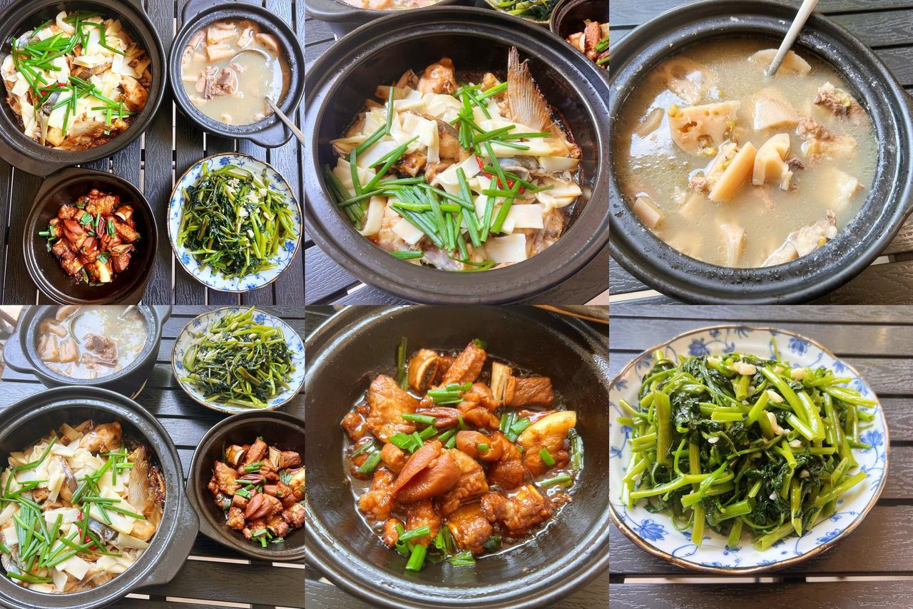 🍚两人食｜夏天的三菜一汤，是我的用心呀～

今天琢磨着给俩人做顿午餐，从食材搭